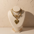 Sienna Layered Heart Statement Set