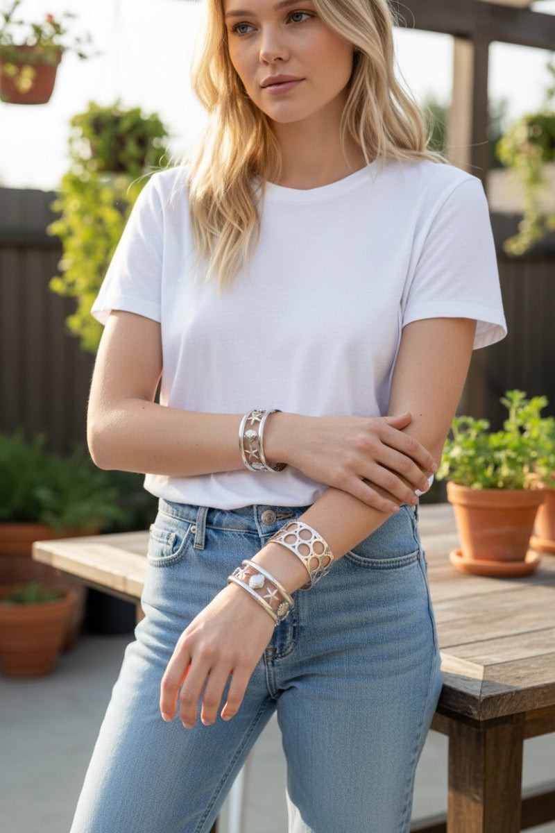 Milano cuff bracelets