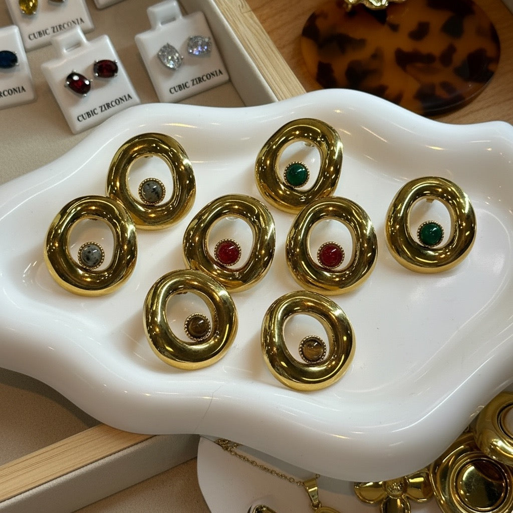 Verona statement earrings