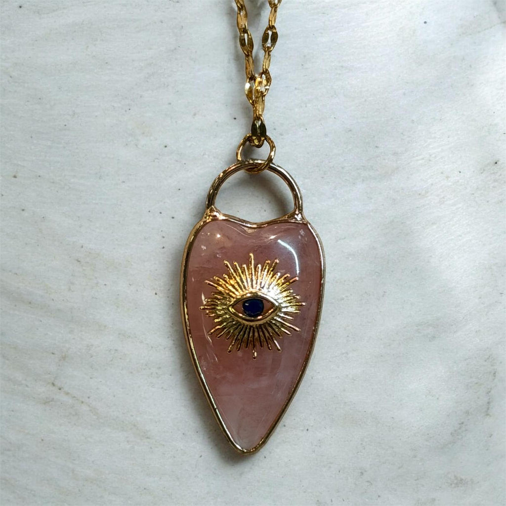 Sienna evil eye necklace